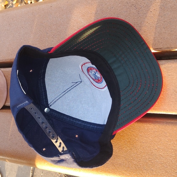 Vtg Washington Mills Electro Minerals Embroidered Snapback Hat Cap Made in USA - Picture 7 of 10